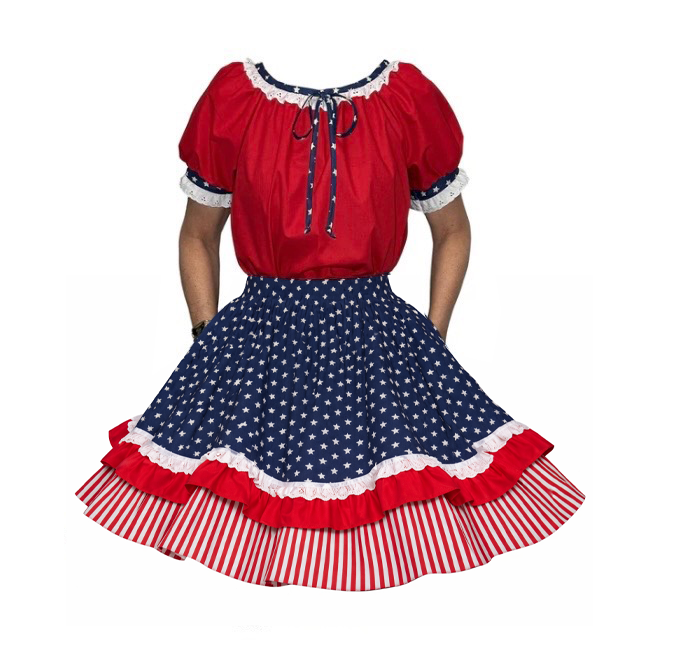 Patriotic Spirit 250th Anniversary Outfit – Square Up Fashions Patriotic Spirit 250th Anniversary Outfit – Square Up Fashions