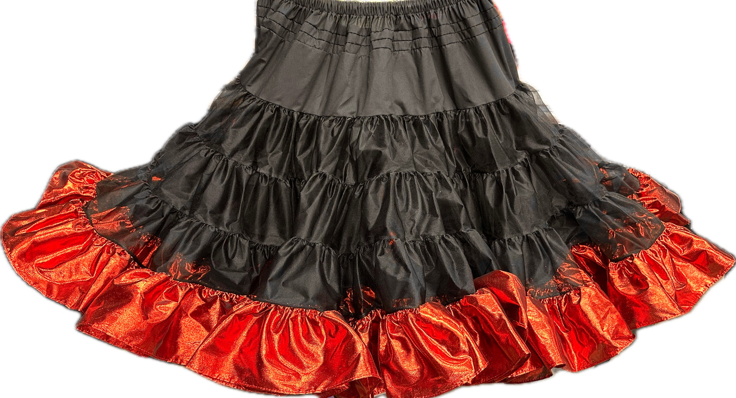 Combo Metallic Petticoat