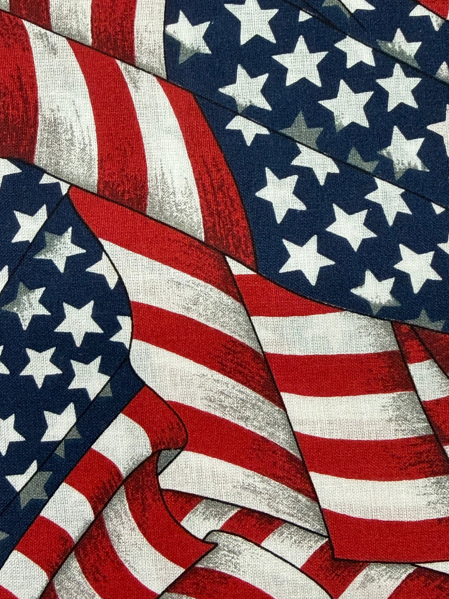 Flag Print Tie