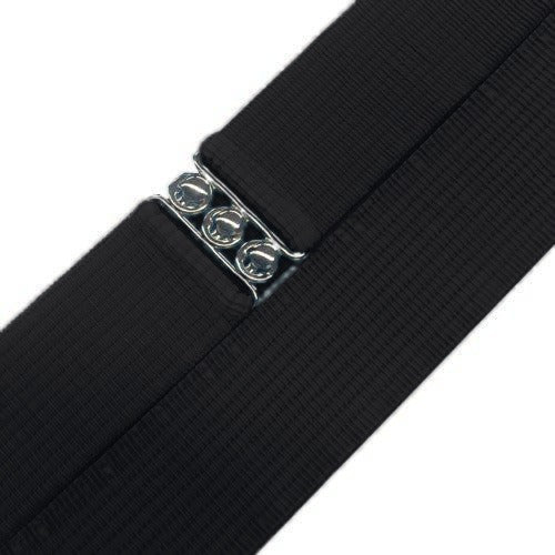 Solid Square Dance Belt in Black