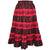 A Regal Print Prairie Skirt with ruffles, perfect for square dancing, from Square Up Fashions.