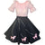 Poodle Skirt Outfit, Set - Square Up Fashions