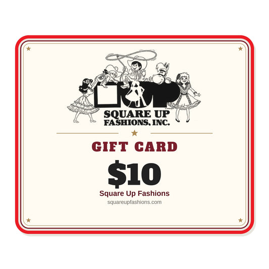 $10 Gift Card - Square Up Fashions