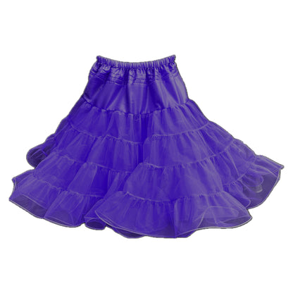 Organdy Stiff Petticoat – Purple (recolored from pink donor photo)