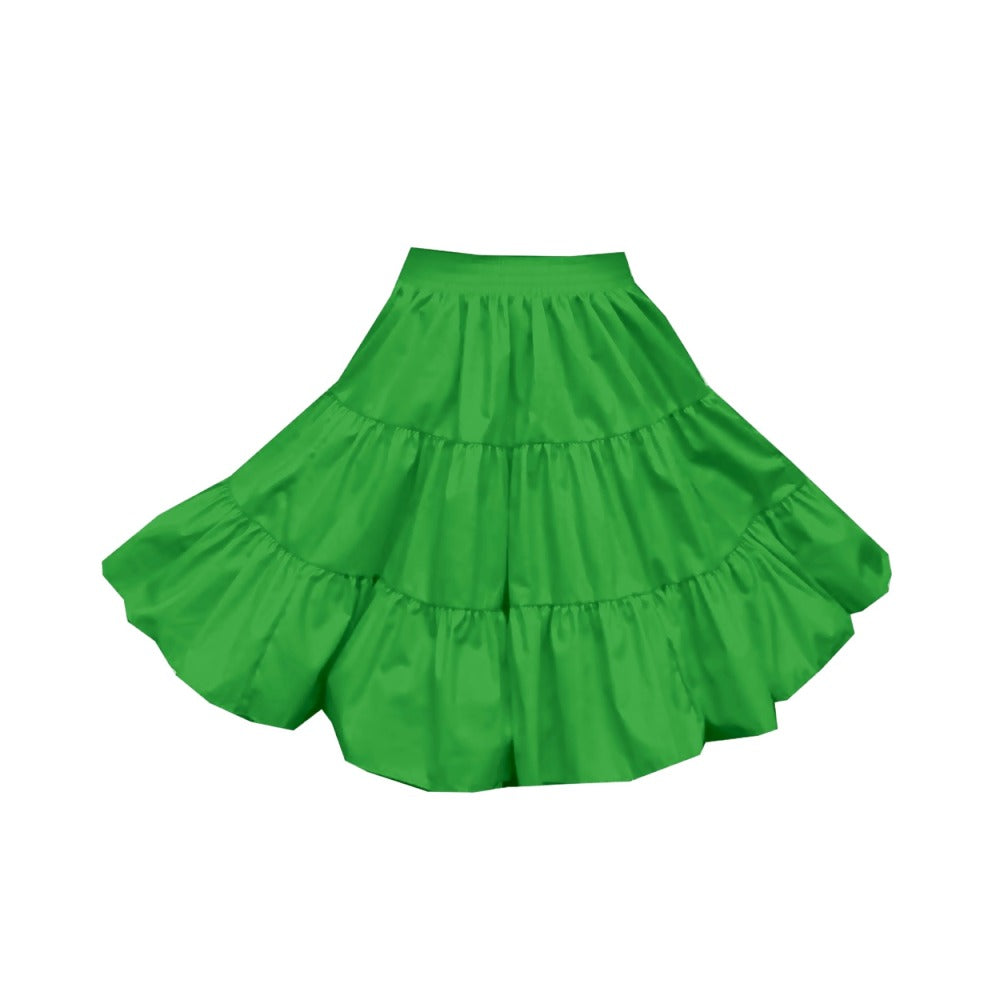 3 Tier Childrens Skirt in Kelly