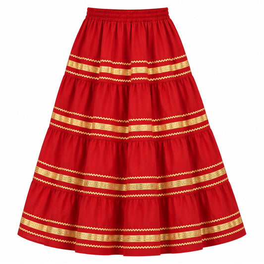 Metallic Prairie Skirt