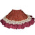 A Reindeer Square Dance Skirt in red and white, perfect for a Christmas outfit from Square Up Fashions.