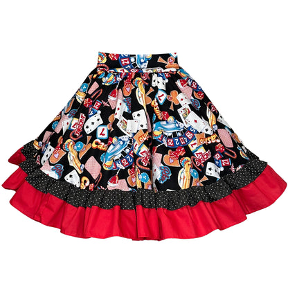 “Viva Las Vegas” Square Dance Skirt