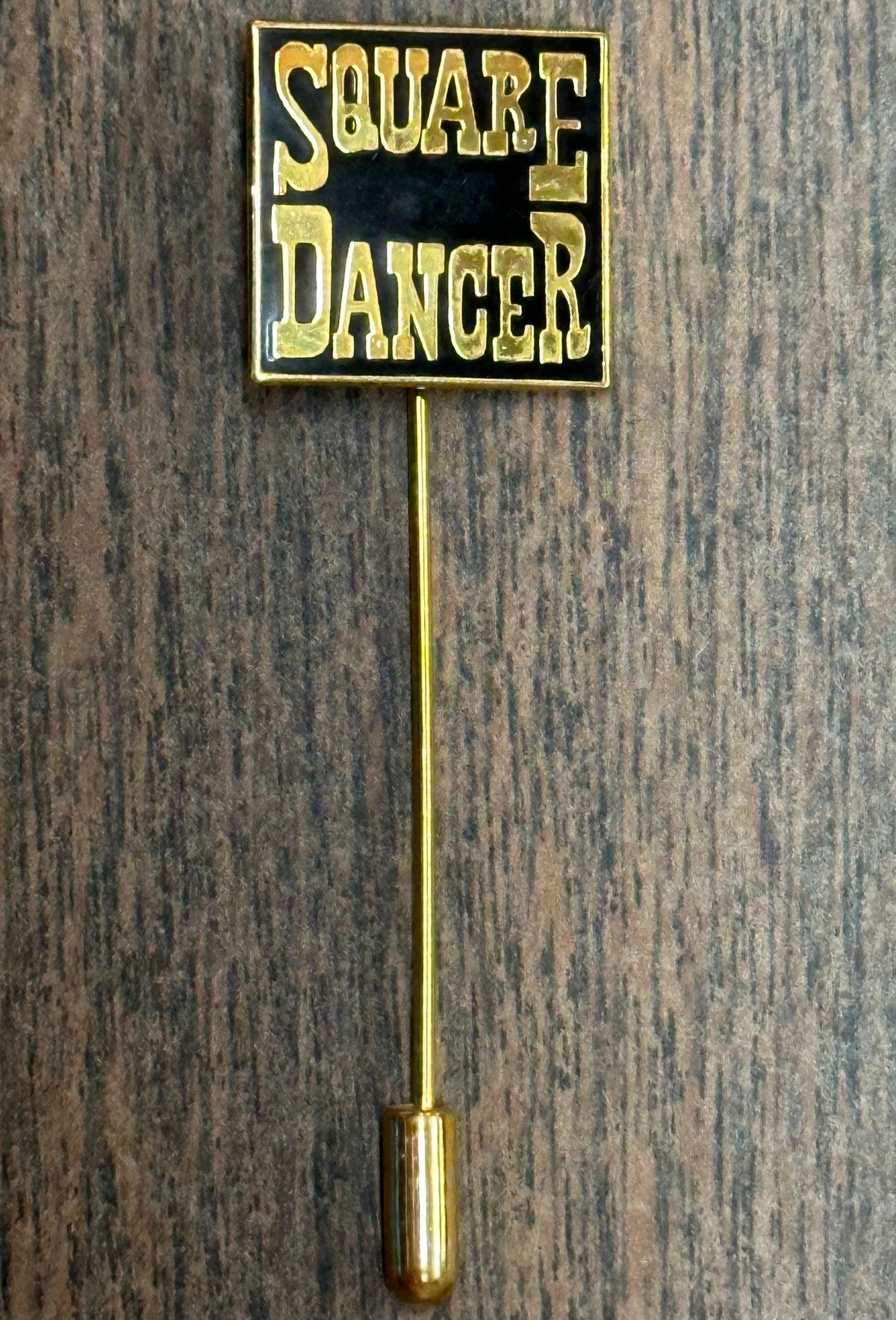 Square Dance Stick Pin