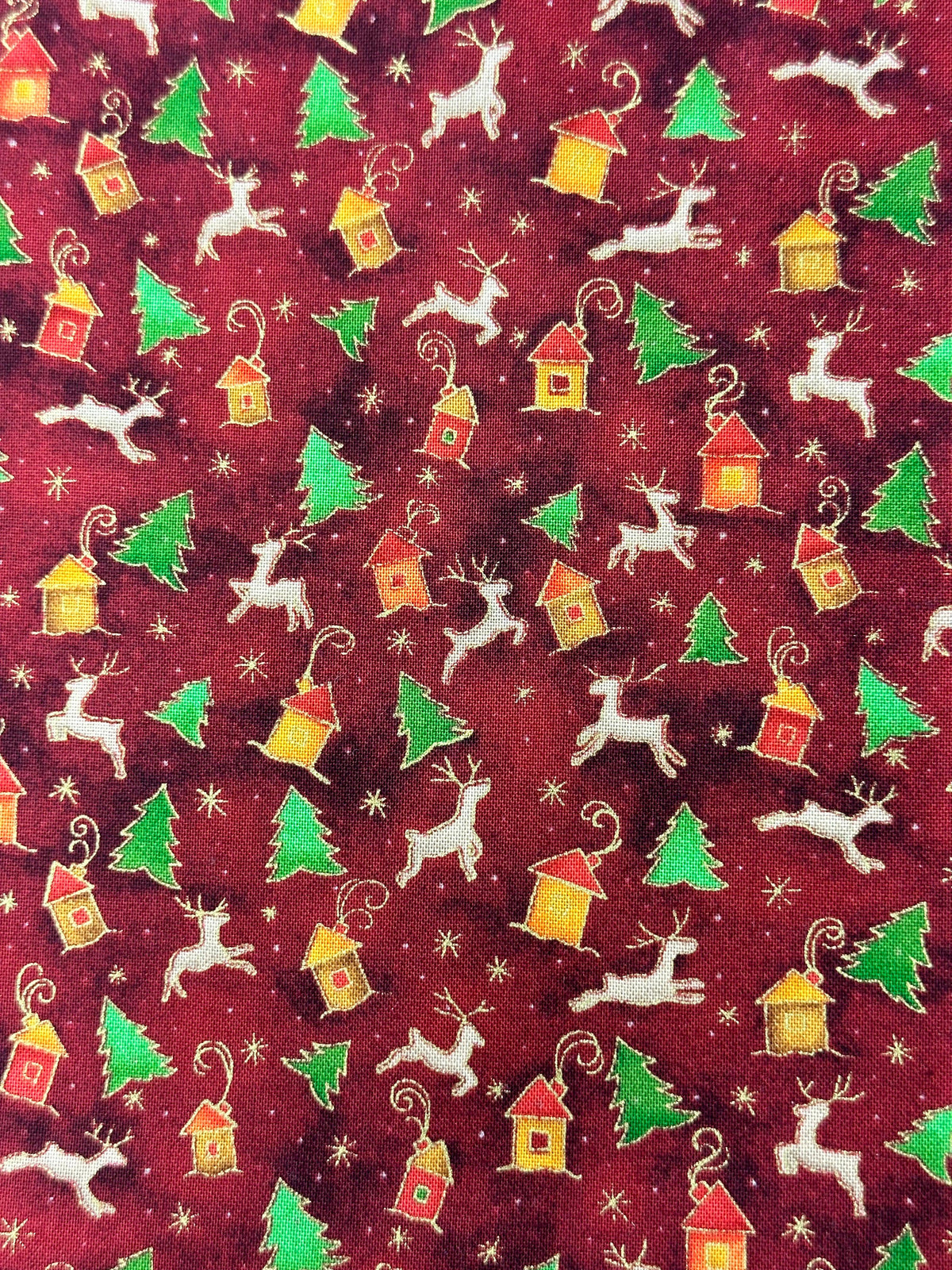 Reindeer Square Dance Skirt