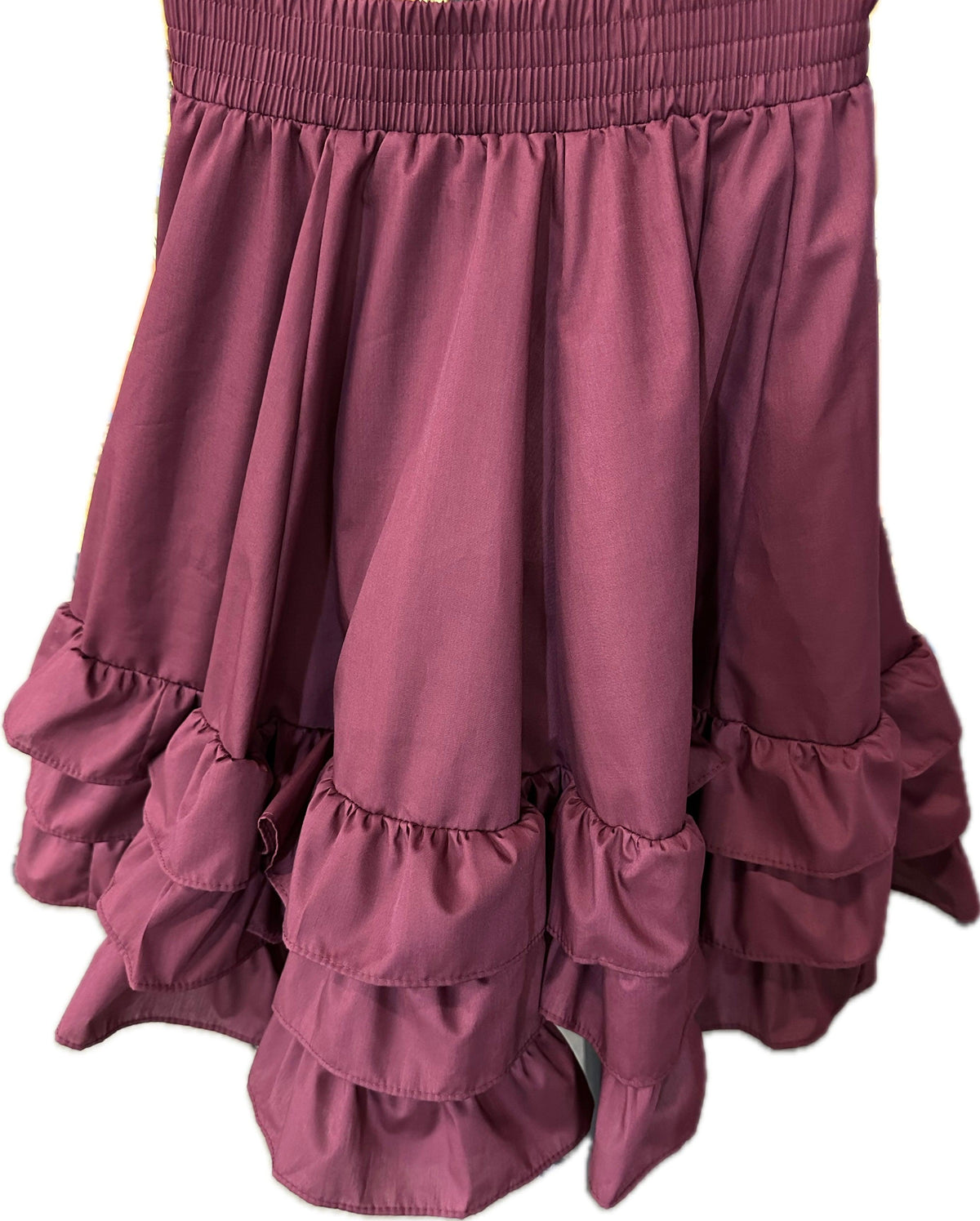 3 Ruffle Square Dance Skirt