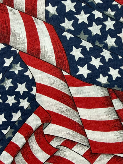 Flag Print Tie