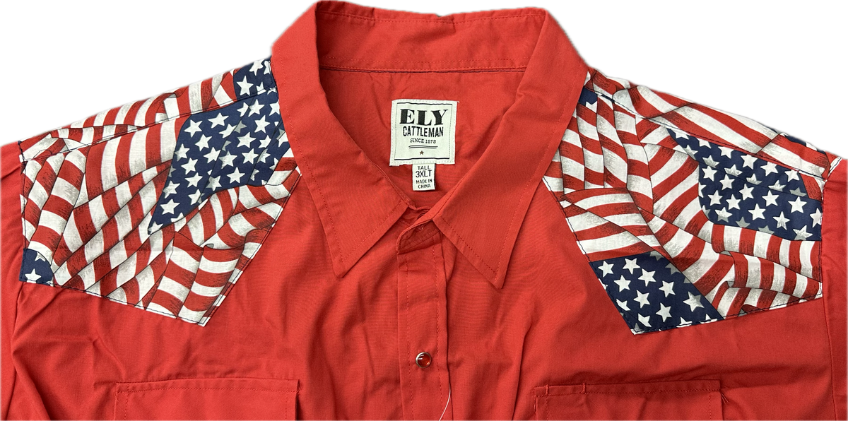 A product by Ely Shirts: MATCHING Print Yoke and/or Cuffs (shirt NOT included), designed to coordinate with ELY shirts.