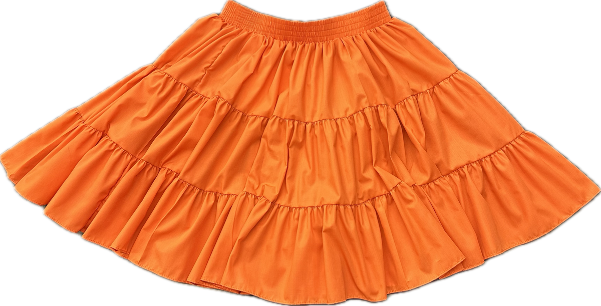 A Basic 3 Tier Square Dance Skirt by Square Up Fashions.