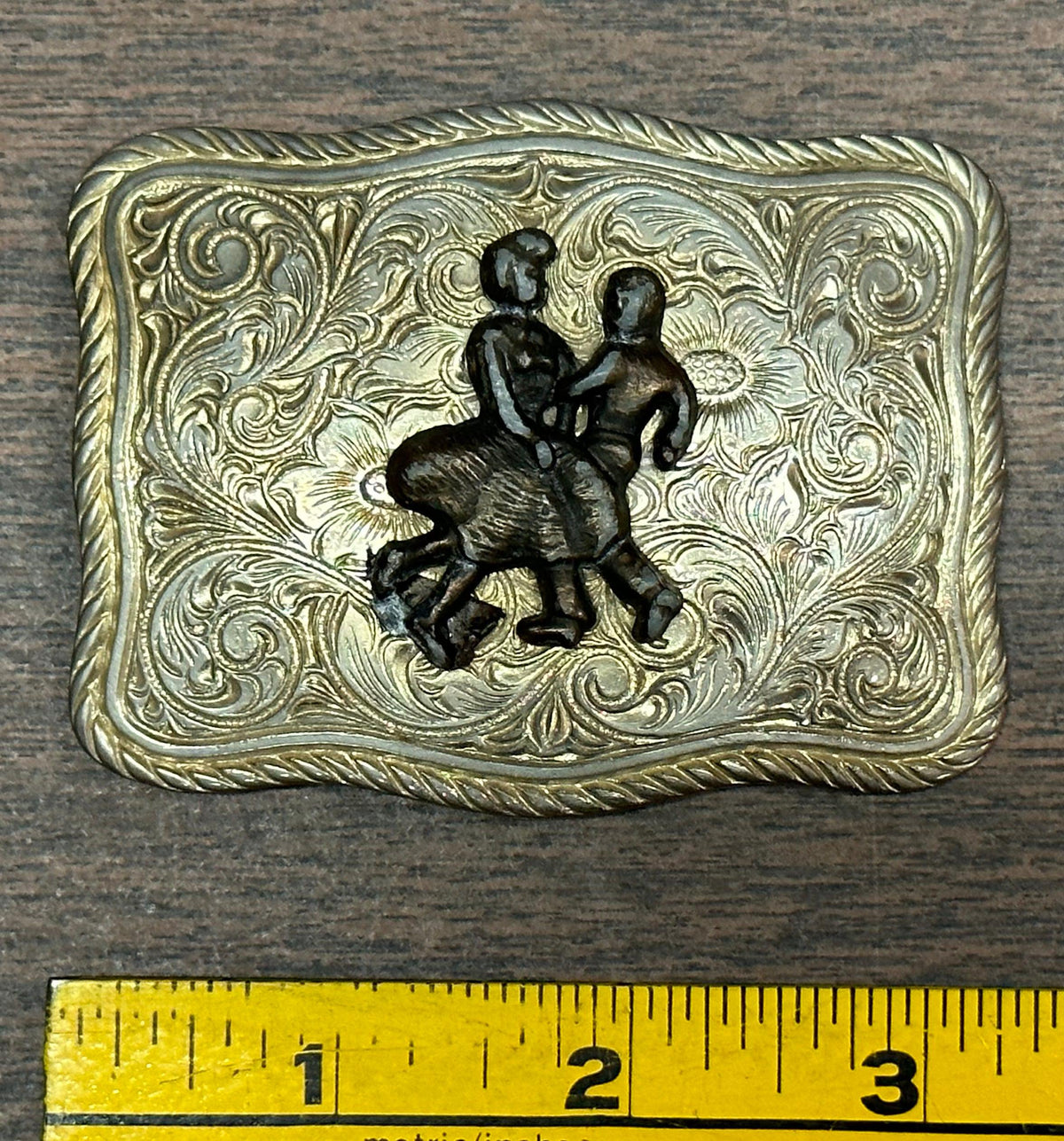 Square Dance Buckle