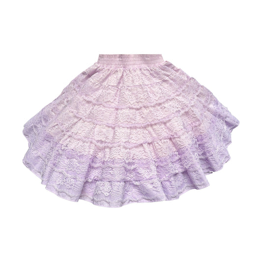 Small All Lace Seven-Tier