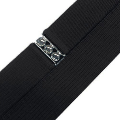 Solid Square Dance Belt in Black