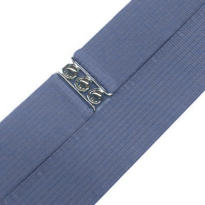 Solid Square Dance Belt in Chambray