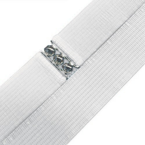 Solid Square Dance Belt in White