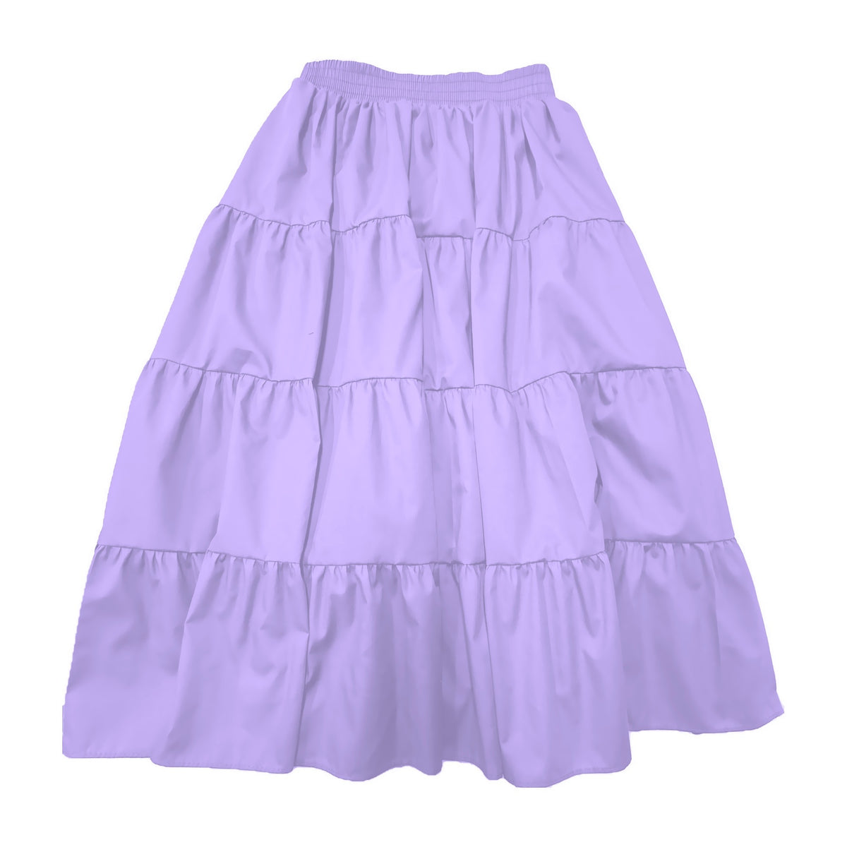 Basic 4 Tier Prairie Skirt in Lilac