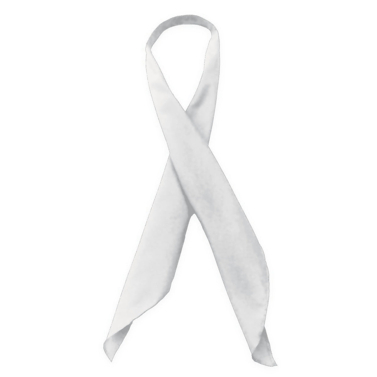 Scarf Ties in White