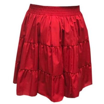 Basic 3 Tier Line Dance Skirt, Skirt - Square Up Fashions