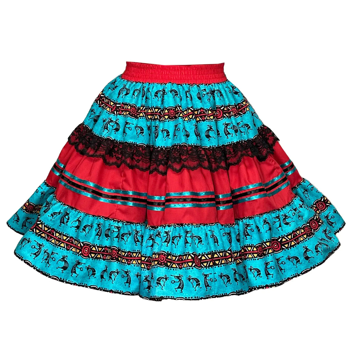 Kokopelli  Square Dance Skirt