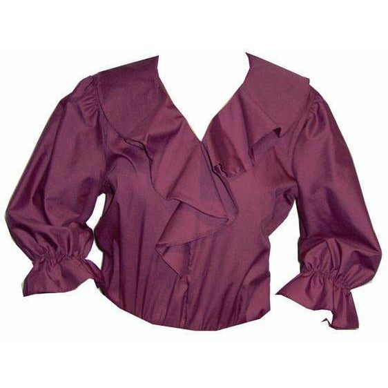 Shawl Collar Blouse, Blouse - Square Up Fashions