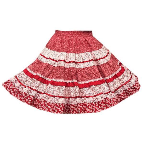 Calico Square Dance Skirt, Skirt - Square Up Fashions