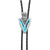 Arrowhead Turquoise Enamel Bolo Tie, Bolo Ties - Square Up Fashions