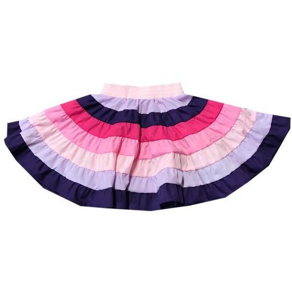 Rainbow Childrens Skirt, Childrens Clothing - Square Up Fashions