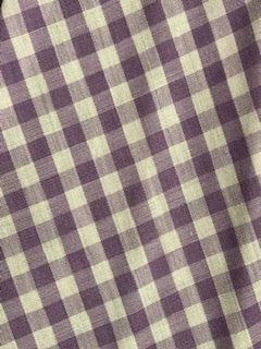 A close up of an in stock CLEARANCE Gingham Scarf Ties 1/4&quot; by Square Up Fashions perfect for ties.