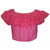Childrens Round Neck Lace Blouse, Childrens Clothing - Square Up Fashions