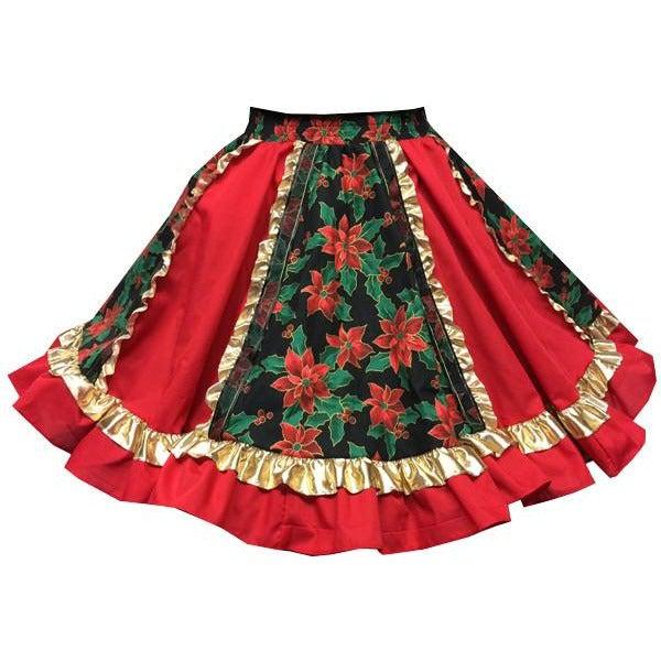Fancy Christmas Square Dance Skirt, Skirt - Square Up Fashions