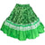 A Luck of the Irish Square Dance Skirt with delicate white lace from Square Up Fashions.