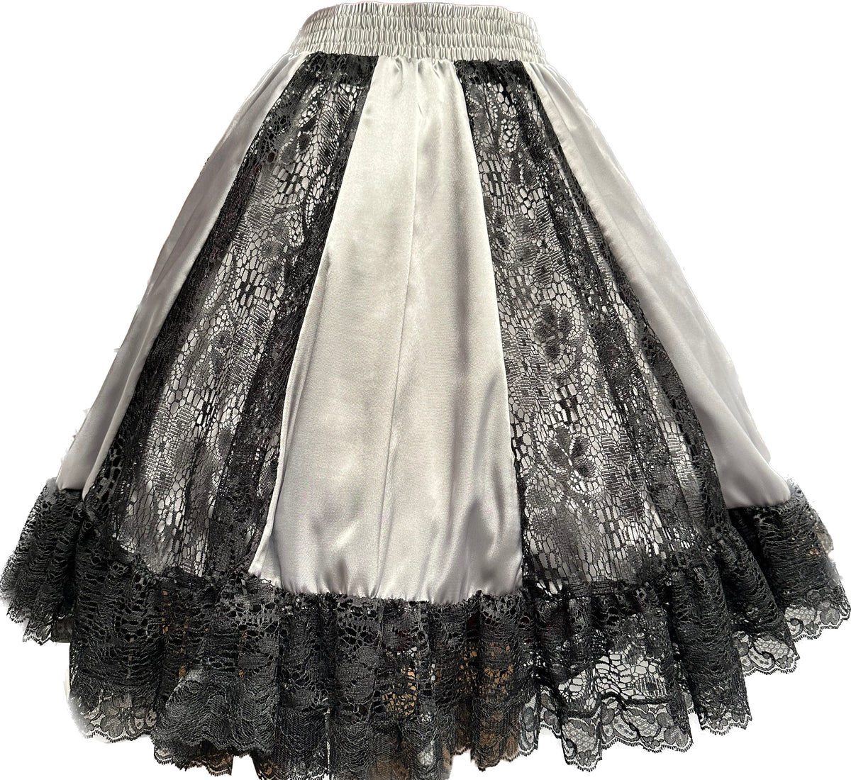 Charmeuse Square Dance Skirt