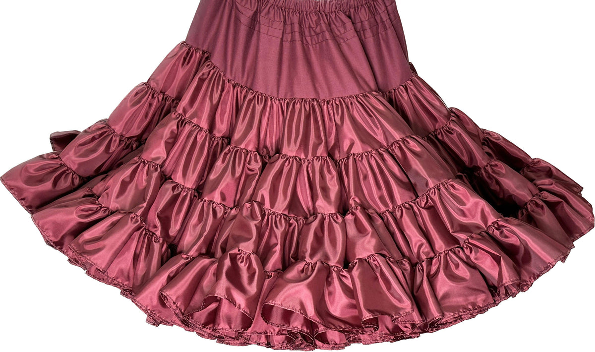 A Soft Poly-Liner Petticoat skirt by Square Up Fashions.