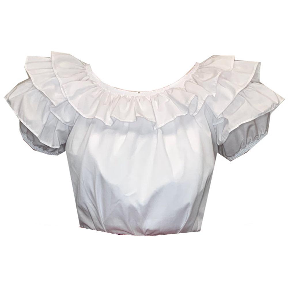 Triple Ruffle Blouse, Blouse - Square Up Fashions