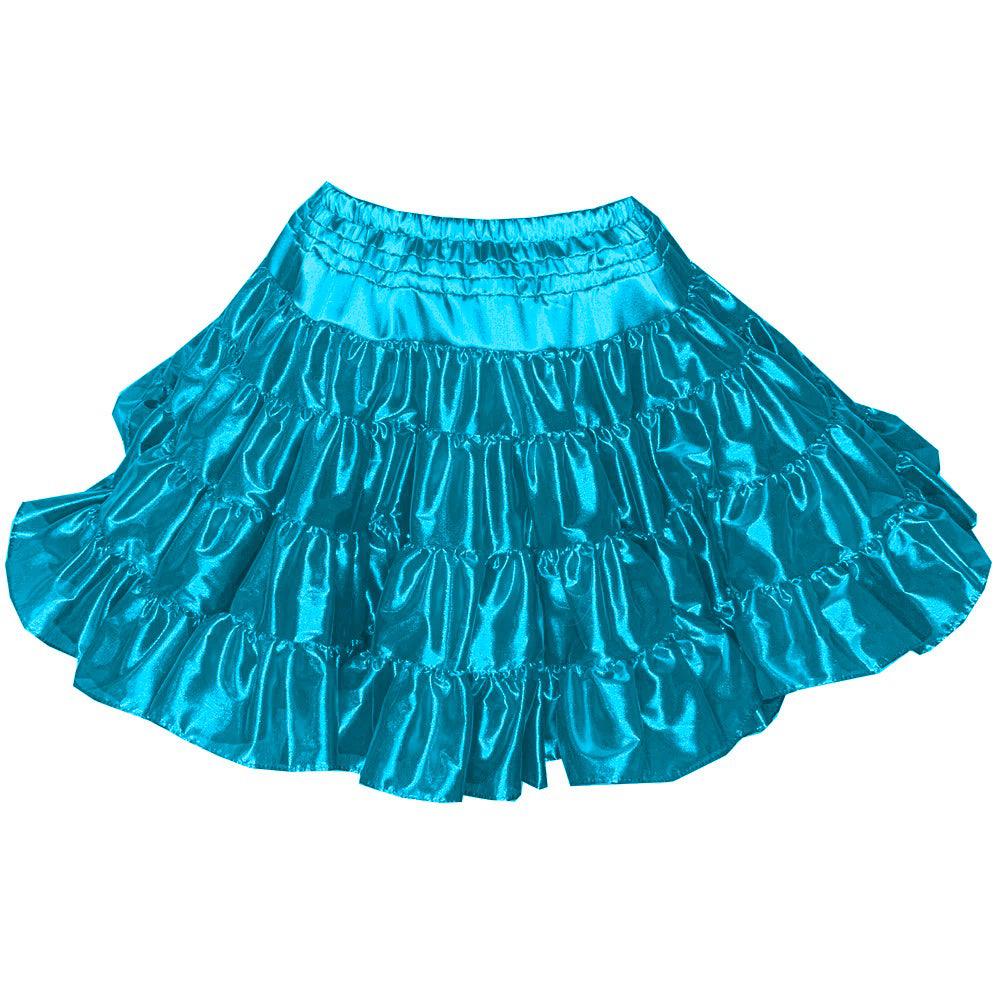 Shiny Metallic Petticoat, Petticoat - Square Up Fashions